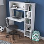 Hanah Home HA104 - 2063 Escritorio de Estudio Escandinavo Blanco